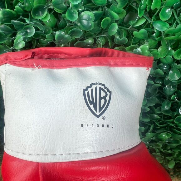 Vintage 1991 Warner Bros Bing Bang Boom Band Highway 101 Mini Boxing Gloves 8" - Picture 6 of 8